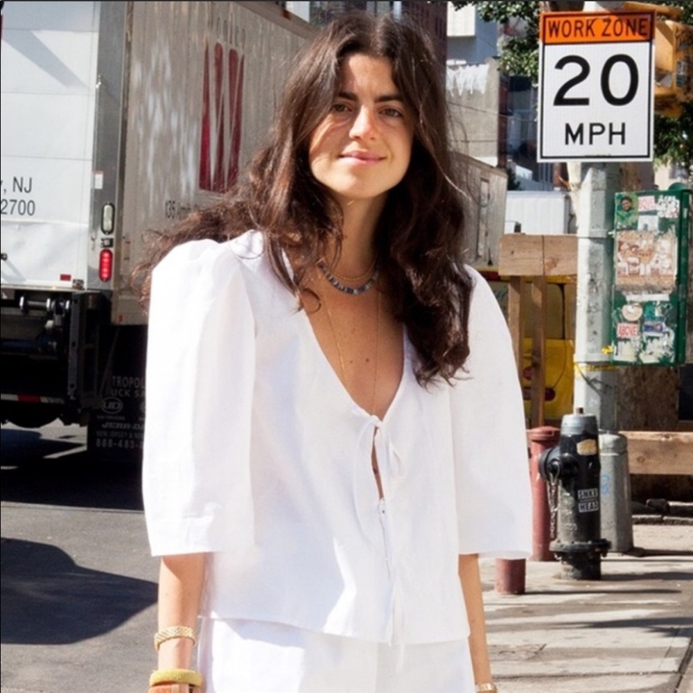 Maison Cleo 3 tie top